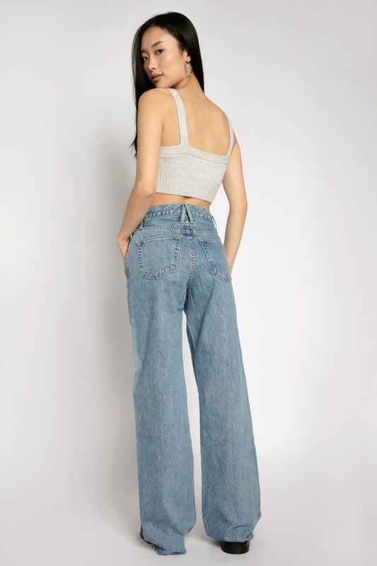SLVRLAKE Grace Twisted Seam Jean in Fool for Love