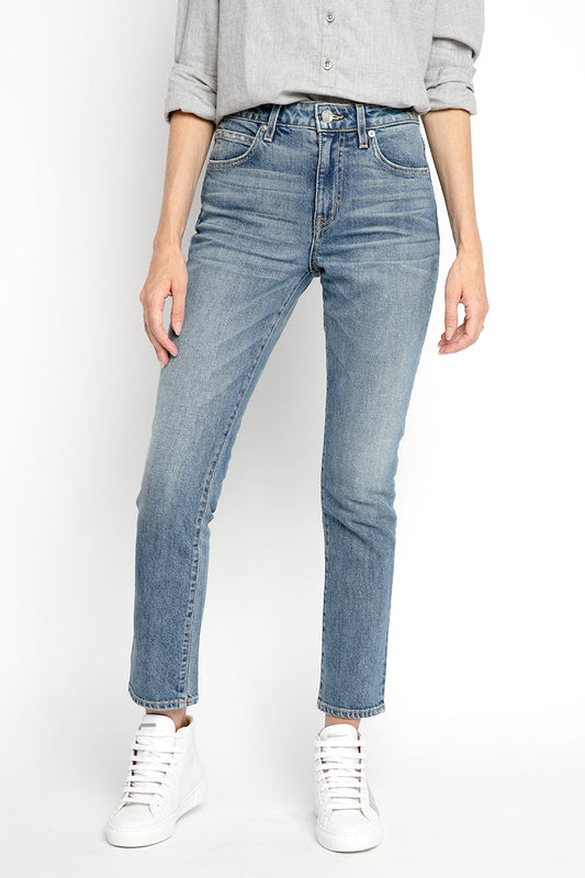 SLVRLAKE Lou Lou Slim Jeans in Blue Bird