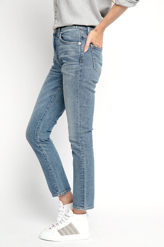 SLVRLAKE Lou Lou Slim Jeans in Blue Bird