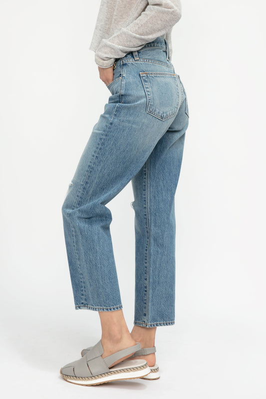 SLVRLAKE Sophie Crop Jean in Badlands