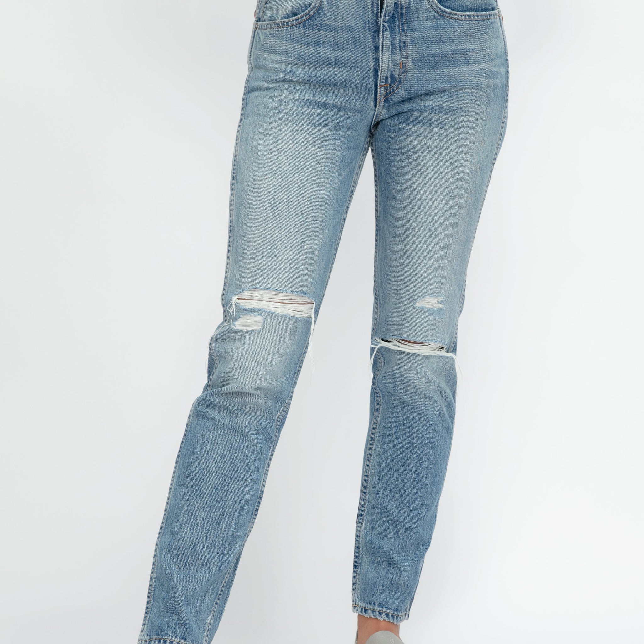 SLVRLAKE Virginia Slim Jean in Crossroads