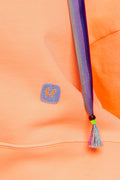 FORTE FORTE Cotton Hoodie in Light Orange