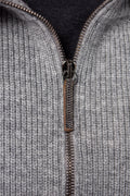 FABIANA FILIPPI Zip Up Cardigan in Color Block
