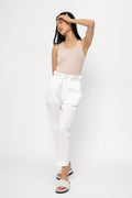 TANDEM Cotton Silk Tank Top in Rose