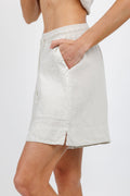 TANDEM Wide Leg Short in Sand