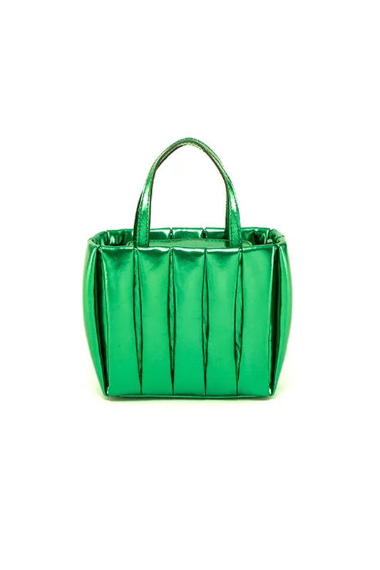 THEMOIRè Aria Laminated Bag in Grass