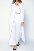TRANSIT Duster Coat in White