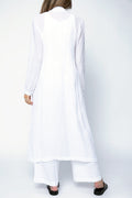 TRANSIT Duster Coat in White