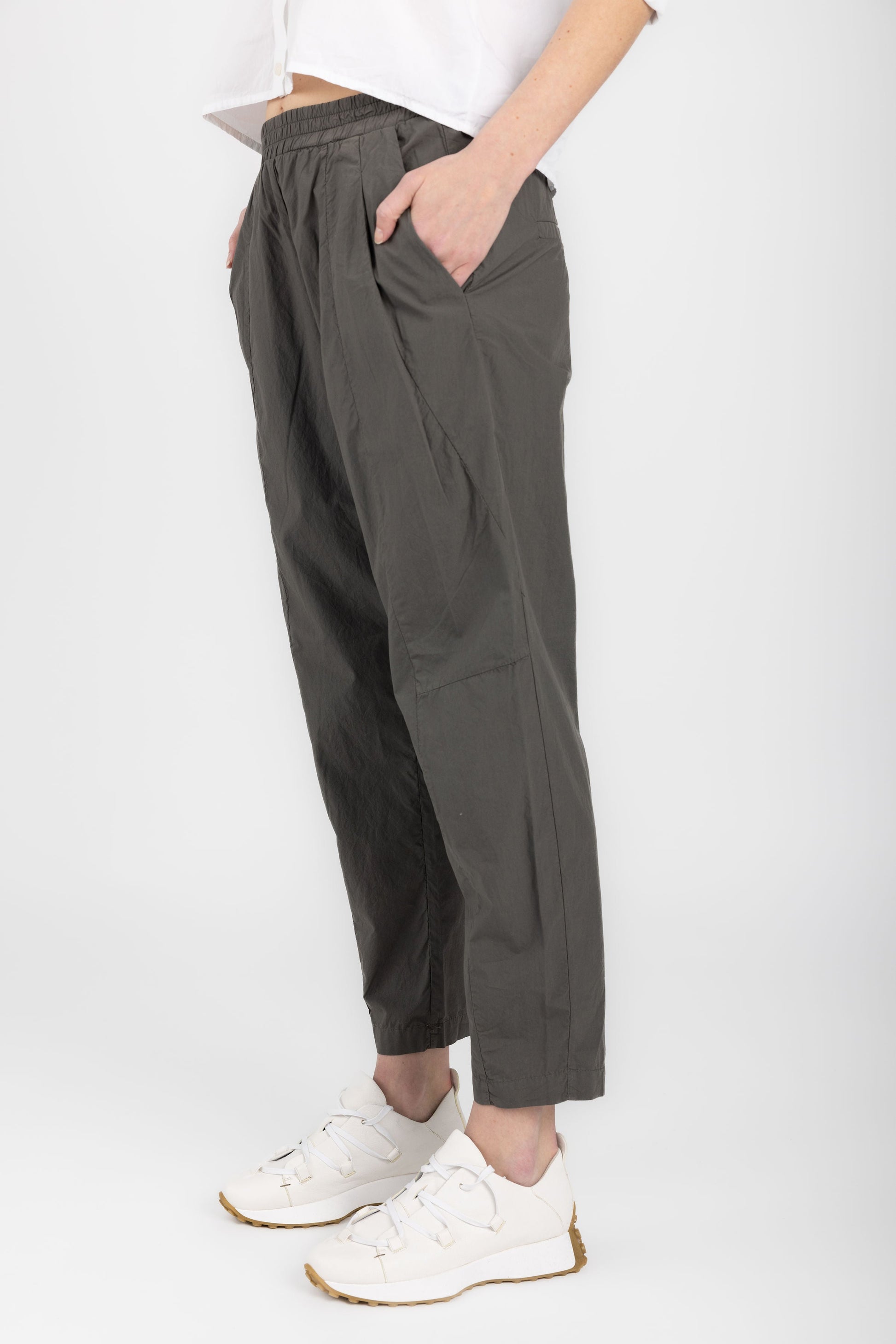 TRANSIT Front Seam Trouser Pant in Grey