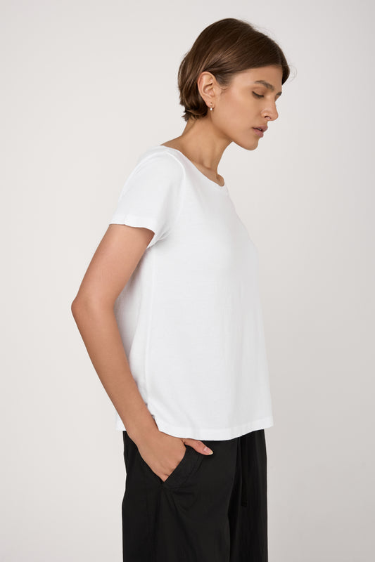 Jumper T-Shirt in White