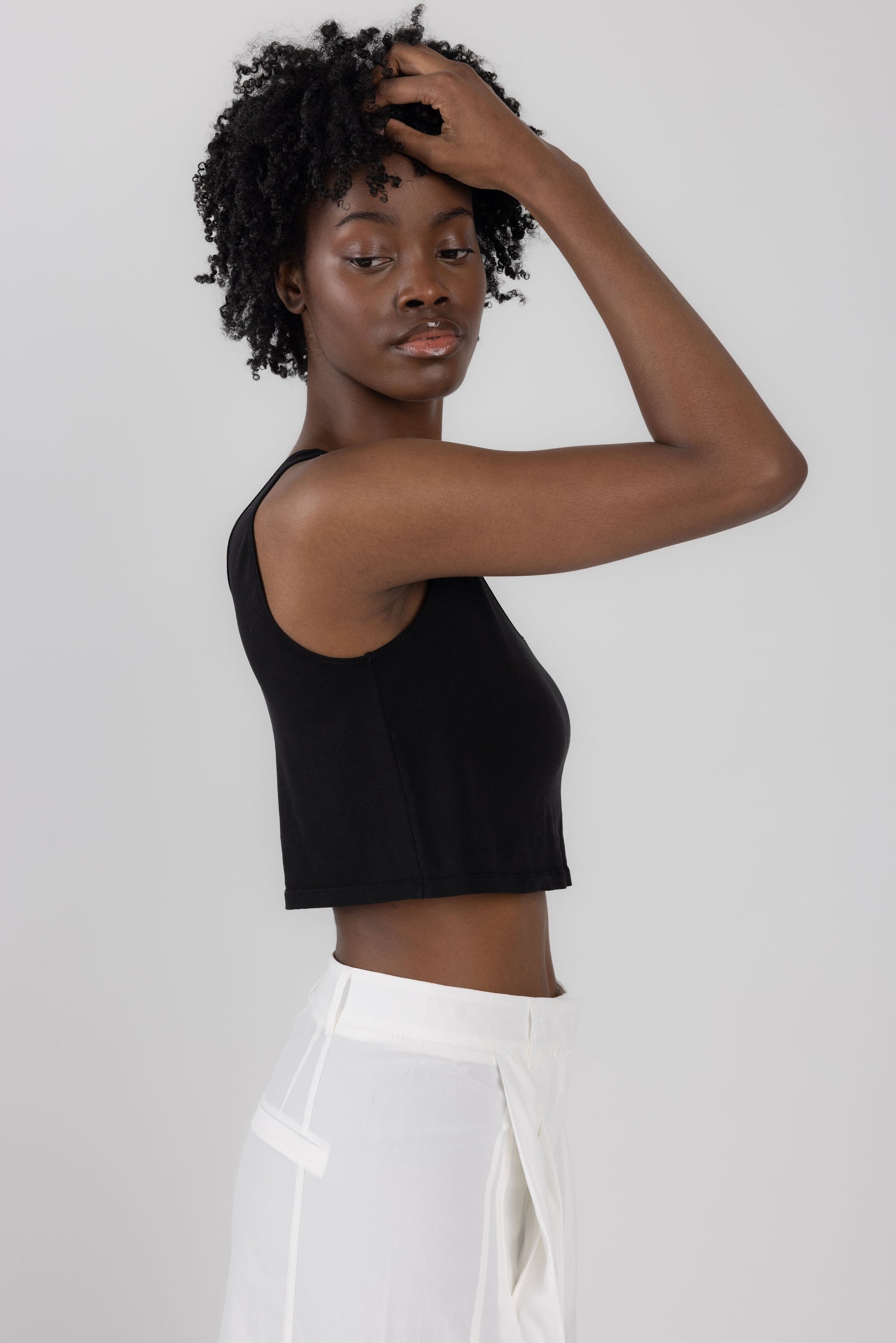 TRANSIT Simple Tank in Black
