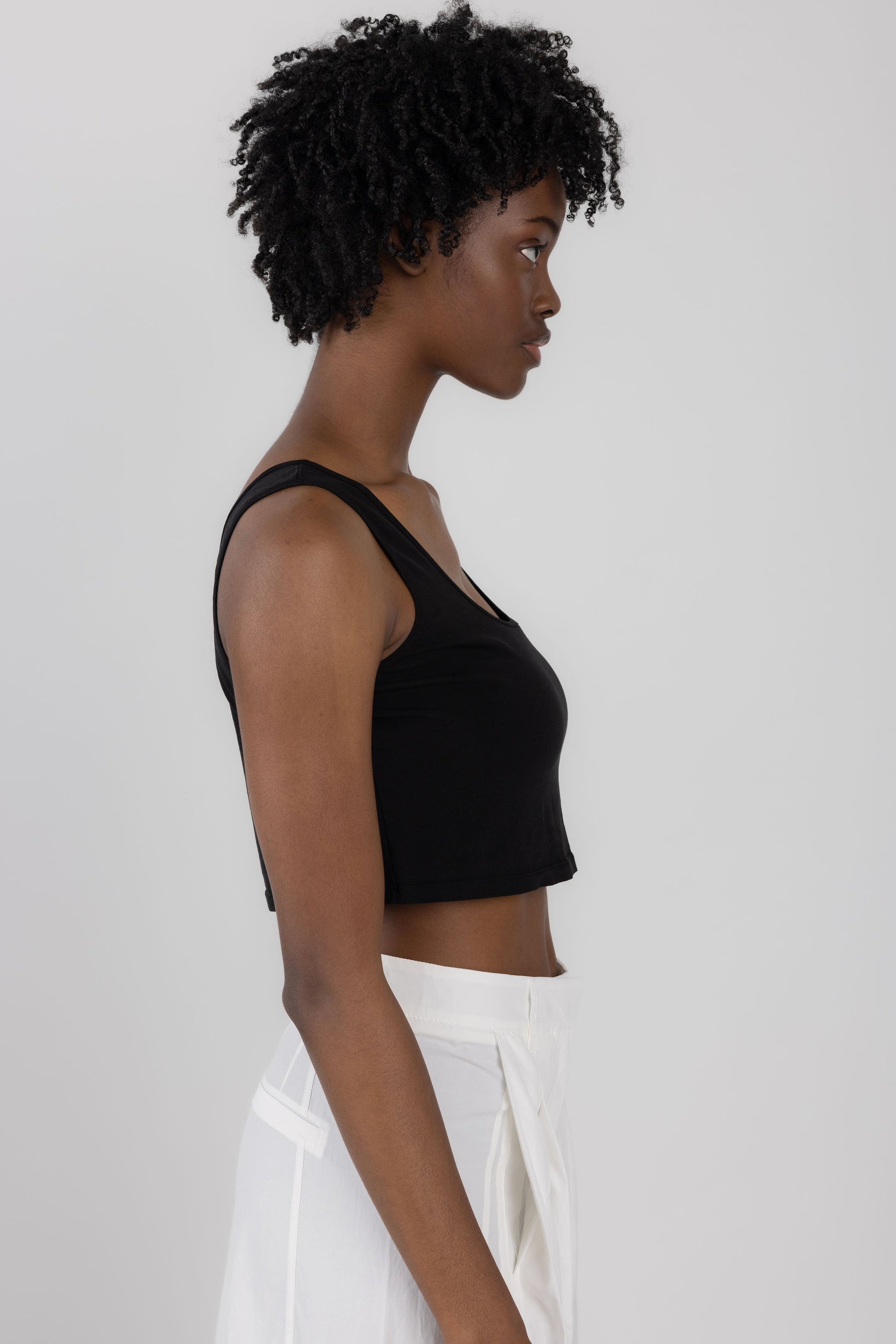 TRANSIT Simple Tank in Black
