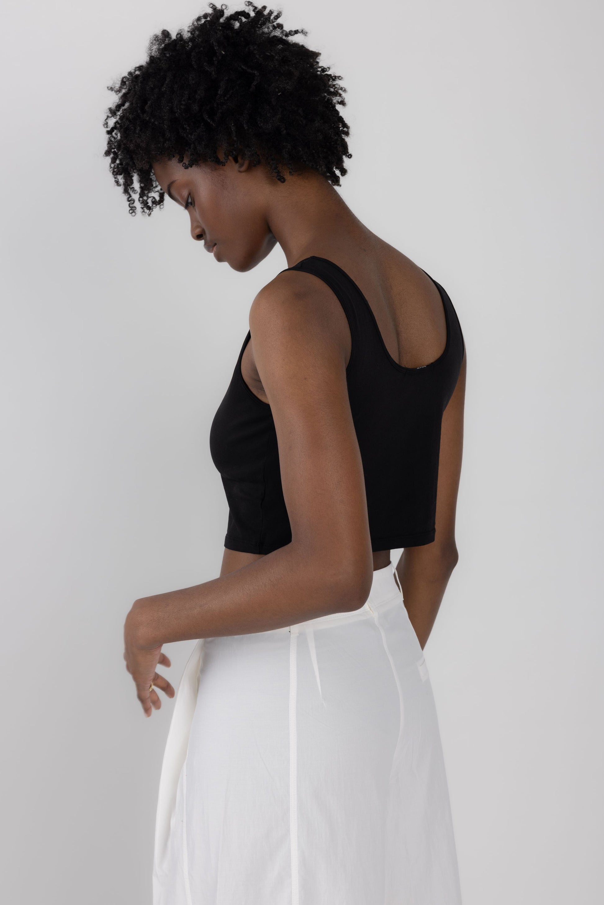 TRANSIT Simple Tank in Black