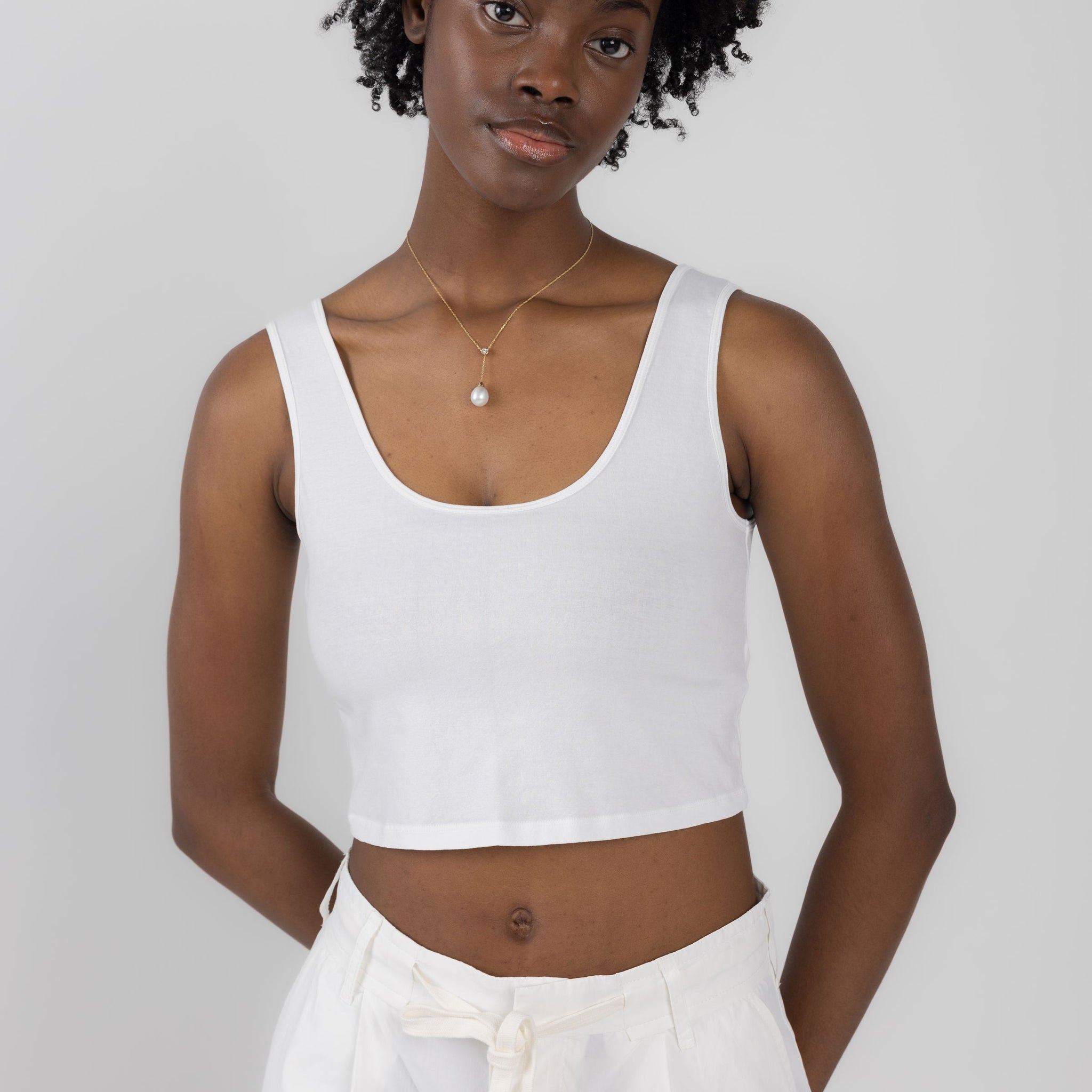 TRANSIT Simple Tank in White