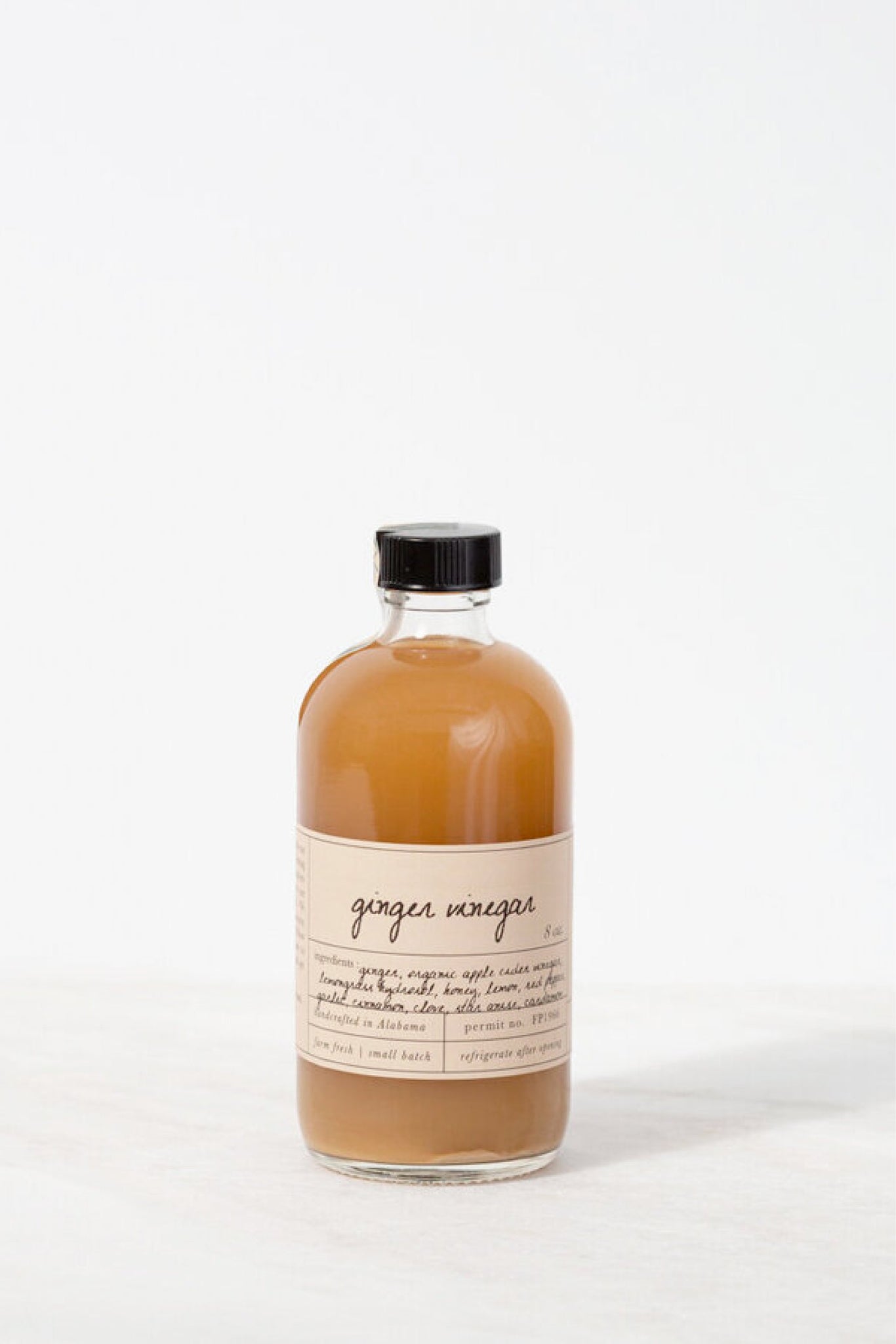 STONE HOLLOW FARMSTEAD Ginger Drinking Vinegar